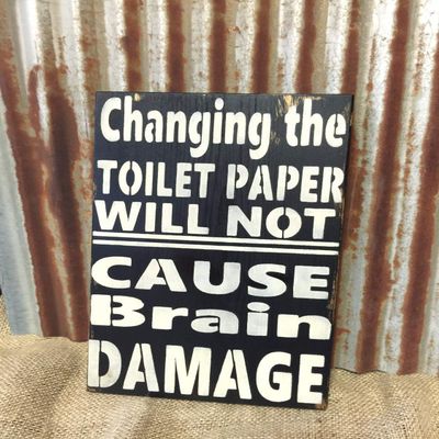 Changing The Paper Bathroom Farmhouse Wall Black and White Wall Decorations for Kids Bathroom