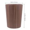 iplusmile 1pc Garbage Can Car Garbage Bin Car Waste Basket Trashcan for Kitchen Rubbish Trash Container Waste Holder Home Household Ash-bin Trash Wood Automatic Office view 2