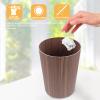 iplusmile 1pc Garbage Can Car Garbage Bin Car Waste Basket Trashcan for Kitchen Rubbish Trash Container Waste Holder Home Household Ash-bin Trash Wood Automatic Office view 3
