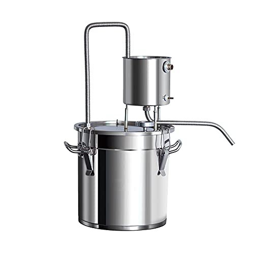 New 304 stainless steel water cup distiller Home brewing machine brandy vodka Brewing kit Fermentation barrel (12L)