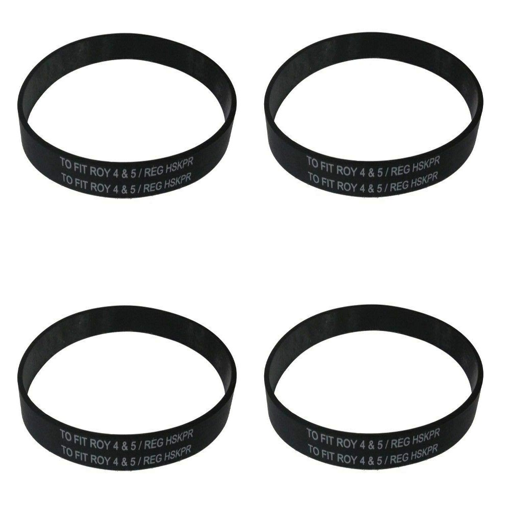 4 Pack Vacuum Belt Replacement for Dirt Devil Royal Vacuum Cleaner Style 4, 5