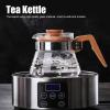 400ml Coffee Carafe, 3-Cup Coffee Server with Wood Handle Glass Coffee Pot for Kitchen Accessory view 2