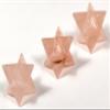 5PCs 32mm Rose Pink Quartz 8 Point Merkaba Stars Polished Natural Sparkling Gemstone Crystal Mineral Decor Specimens - China view 1