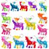 Roaqua 30 Packs Bulk dairy cow Backpack Keychain Mini pop Fidget for boy and Little Girl,Kids birthday summer Party Favors,Students Bubble Prize view 1