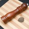 Wooden Pepper Mill or Salt Mill Adjustable Coarseness Wooden Peppermill Ceramic Grinding Mechanism Refillable Wood Pepper Grinder for your Kitchen and Cooking (8 inch) (20) view 2