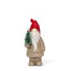 Abbott Collection 27-CARRIER-392-SM Small Gnome with Tree at Side, 1 EA, Grey/Red view 1