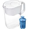 Brita Tahoe Water Filter Pitcher, BPA-Free Water Pitcher, Replaces 1,800 Plastic Water Bottles a Year, Lasts Six Months or 120 Gallons, Includes 1 Elite Filter, Kitchen Accessories, Large - 10-Cup view 1