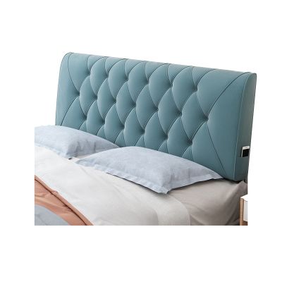 LIANGJUN Headboard Bed Backrest Cushion, Wedge Anti-Collision Lumbar Spine Positioning Support Reading Pillow, for Bed Without Headboard, 6 Colors, Customize ( Color : Green , Size : 150cmx6cmx60cm )