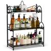 YIUKEA Bathroom Organizer Countertop - 3 Tier Spice Rack Organizer, Counter Organization and Storage for Bathroom, Kitchen, Bedroom, Offices, Foldable view 1