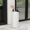 Umbrella Racks WXYZ White Wrought Iron Umbrella Stand, Long and Short Umbrella Storage Rack, Floor-Standing Multifunctional Umbrella Bucket 22x51cm view 2
