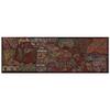 Ethnic Cotton Decorative Indian Dinning Art Table Patchwork Beads Embroidered Room Handmade Decor Cloth Table Runner (Brown, 12" x 60") view 1