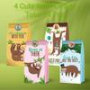 24 Pack Sloth Party Favor Bags - Jungle Animal Sloth Birthday Party Supplies for Kids, Sloth Treat Goodie Bags Cute Animal Candy Gift Bag for Sloth Party Favors and Theme Birthday Party Decorations view 4