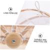 Cabilock Fruit Tray Countertop Food Tent Food Tent Gauze Basket Dustpans Desktop Fruit with Cover 2pcs Outdoor Food Covers Fruit Tent Basket Woven Food Serving Basket Food Tray view 3