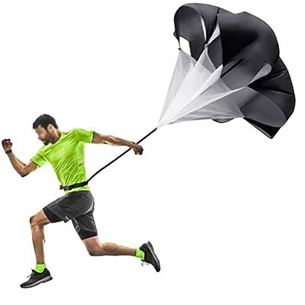 Resistance Parachute Running Speed Training Parachute, with Adjustable Strap Speed Sprint Training Chute, for Kids/Adults Strength Training Chute