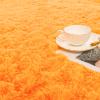 ISEAU Fluffy Rug Carpets Soft Shaggy Area Rugs Indoor Floor Mats for Kids Room Fuzzy Carpet Comfy Cute Nursery Mat Bedside Rug for Boys Girls Bedroom Living Room Home Decor, 6ft x 9ft,Orange view 4