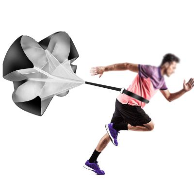 Resistance Parachute Running Parachute, Speed Resistance Training Parachute Equipment with Adjustable Belt, Fitness Explosive Power Training Tool