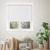 HOTSOON Commercial & Household White on The Back Cordless Roller Blinds Spring-Loaded Roller Blinds Custom Size.White,43" W x 64" H. view 1