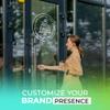 Custom Business Logo Decal for Walls, Windows, Home, Office & Corporate view 2