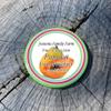 Fruit Adhesive 2 inch Round Paper Labels for Mason Jar Leeds Gift Box Home Canning Jam Jelly Marmalade Candy Syrup Preserves Personalized Farm Kitchen Name (Papaya, 180 Labels on 15 Sheets) view 2