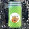Fruit Adhesive 2 inch Round Paper Labels for Mason Jar Leeds Gift Box Home Canning Jam Jelly Marmalade Candy Syrup Preserves Personalized Farm Kitchen Name (Papaya, 180 Labels on 15 Sheets) view 3