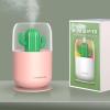 Youping Desktop air humidifier, Mini Cactus Rainbow Night Light, Durable humidifier, Cold Fog humidifier, no Water, Automatically Close The Home Office Room White view 2