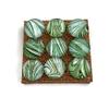 Push Pins for Memo Board in Green Swirl Set of 9 (P74) view 1