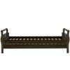 Classic Style Twin Size Platform Bed, Solid Pine Wood Platform Bed Frame with Headboard and Footboard/Wood Slat Support, Can Be Expanded into Two Single Beds (Natural+Pine+Twin) view 4