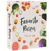 CraftSaints Recipe Binder 8.5x11, 3 Ring DIY Cookbook Binder Kit 12 Dividers & 25 Plastic Sleeves & 25 Recipe Pages & 36 Labels, Recipe Organizer Binder Kit, Recipe Book (Vegetable) view 1