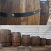 Oak Wine Barrel Oak barrels, resin and metal faucets store wine and spirits. A variety of capacity, oak wine barrels, beer, wine barrels, bars, solid wood barrel ornaments, exhibition wedding props view 3