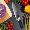 Chef Knife, 8 Inch Damascus Stainless Steel Chef Knife Japanese VG10 Kitchen Knife Carving Knife Chef Knife Kitchen Knife BY KKZY view 2