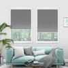 Blackout Cordless Cellular Shades, Total Privacy Honeycomb Blinds, Safe Push-Pull, Pleated Fabric Blinds for Windows, UV and Noise Insulation [Grey-Blackout, Size 31" W x 56" H] Custom Size view 2