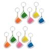 ABOOFAN Simulated Tooth Keychain Set of 10 Resin Fake Tooth Charms for Halloween Party Favors Bag and Car Decoration 1.77X1.18 Inches view 1
