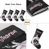 CUXWEOT Personalized Witch Woman Moon Halloween Christmas Stockings Customize Name Candy Bag for Family Holiday Party Decorations Gift 17.52 x 7.87 view 4
