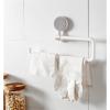 Toilet Paper Holder Paper Towel Holder - 2 Pack Paper Towel Holder Kitchen Paper Holder Under Cabinet, Fresh-keeping Bag Film Storage Rack Roll Paper Holder Paper Towel Holders view 4