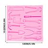 VALINK Silicone Molds, Silicone Hand Tools Stencils 3d Chocolates Baking Tools Hammer Screwdriver Repairing Tool Template Birthday Cake Decor view 3