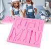 VALINK Silicone Molds, Silicone Hand Tools Stencils 3d Chocolates Baking Tools Hammer Screwdriver Repairing Tool Template Birthday Cake Decor view 4