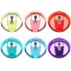 6 Pieces 30 Oz Tumbler Lids Replacement Lids Spill-proof Splash Resistant Lids Covers Plastic Splash Covers for Tumblers Cups Travel Mug Lid Spill Proof Replacement Lid Fits for 30 Oz 6 Colors view 1