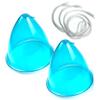 LDFANG Vacuum Therapy Machine 2pcs Blue Large 21cm Vacuum Suction Bigger Size Cups for Buttock Lifting Breast Vacuum Cups view 1
