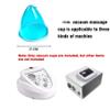 LDFANG Vacuum Therapy Machine 2pcs Blue Large 21cm Vacuum Suction Bigger Size Cups for Buttock Lifting Breast Vacuum Cups view 4