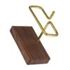 DOITOOL Coffee Filter Paper Holder Reusable Stand Walnut Base for Home Brewing Compatible Filter for Coffee and Enthusiasts view 1