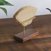 DOITOOL Coffee Filter Paper Holder Reusable Stand Walnut Base for Home Brewing Compatible Filter for Coffee and Enthusiasts view 2