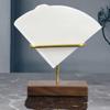 DOITOOL Coffee Filter Paper Holder Reusable Stand Walnut Base for Home Brewing Compatible Filter for Coffee and Enthusiasts view 3