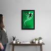 CANVAS ON DEMAND Bird of a Different Feather Black Framed Art Print, Bird Artwork view 2
