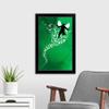 CANVAS ON DEMAND Bird of a Different Feather Black Framed Art Print, Bird Artwork view 3
