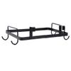 Trash Bag Rack, Hanging Trash Bag Holder Iron Garbage Bag Rack Trash Bag Holder Rack for Household Kitchen Cabinets Doors and Cupboards(black) view 1