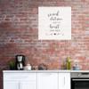 Fine Art Canvas Heart Fonder Canvas Wall Decor by Artist Natalie Carpentieri for Living Room, Bedroom, Bathroom, Kitchen, Office, Bar, Dining & Guest Room - Ready to Hang - 18 in x 18 in view 2