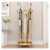 Umbrella Racks Golden Metal Umbrella Stand Umbrella Holder, European Style Retro Large-Capacity Umbrella Stand Umbrella Holder, Entrance Umbrella Organizer, Capacity 12 Umbrellas view 2