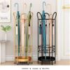Umbrella Racks Golden Metal Umbrella Stand Umbrella Holder, European Style Retro Large-Capacity Umbrella Stand Umbrella Holder, Entrance Umbrella Organizer, Capacity 12 Umbrellas view 3