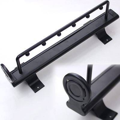 LKP Closet Valet Rod 14inch, Pull Out Hanger Rail for Shirt/Pants/Tie, Multi Function Sliding Clothing Organizer Rack, Top Mount