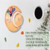 GTUPR Crystal Tray Moon Tray Crystal Holder for Stones Decorative Tray Wooden Box for Crystals Display Shelf Kids' Money Banks Piggy- Essential Oil Holder,Crystal Organizer for Stones, 10Wx4.5Lx1H view 4